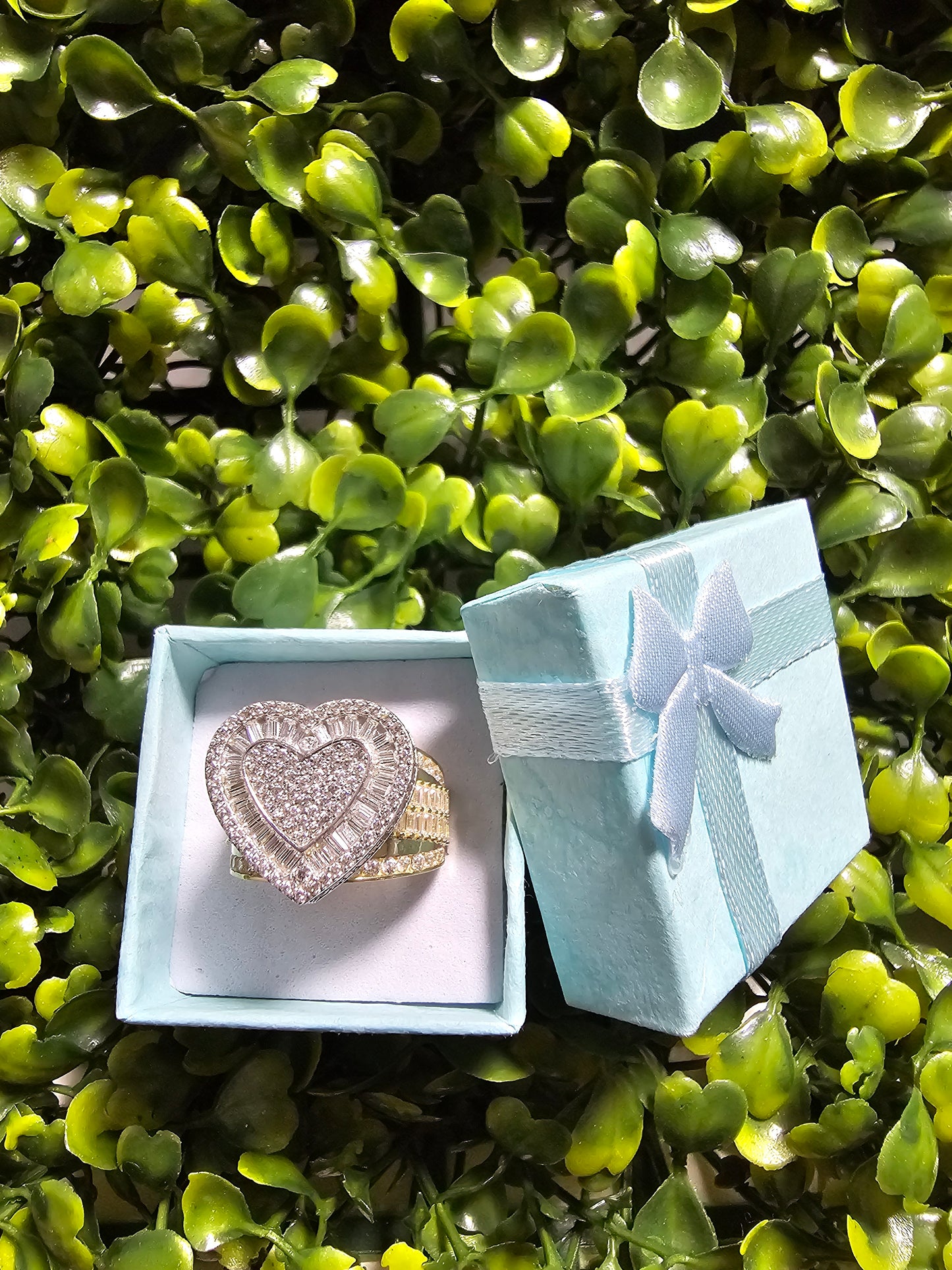 Heart ring 10k