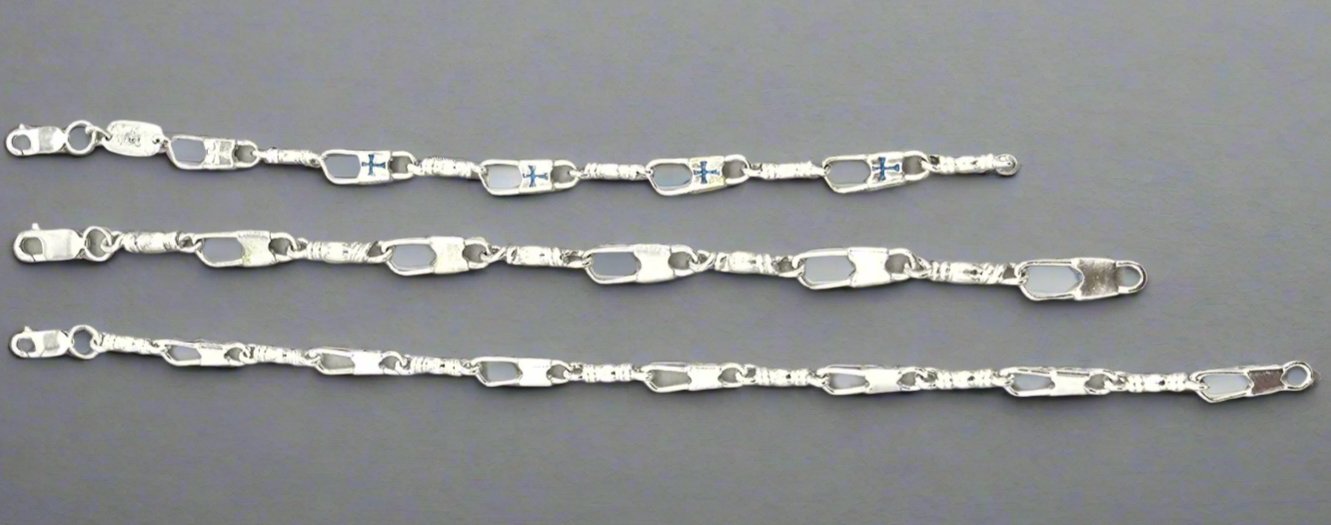 Silver Fisherman’s Bracelet