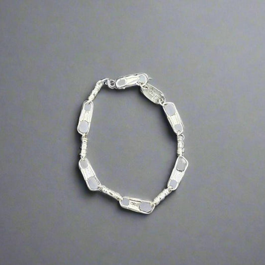 Silver Fisherman’s Bracelet