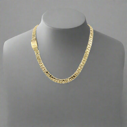 Chino Bar Link Necklace