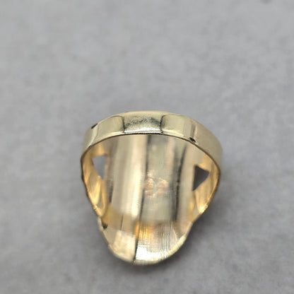 10K Gold Virgin Guadalupe Ring