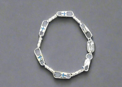 Silver Fisherman’s Bracelet