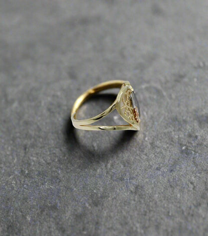 10K Gold Quinceañera Ring